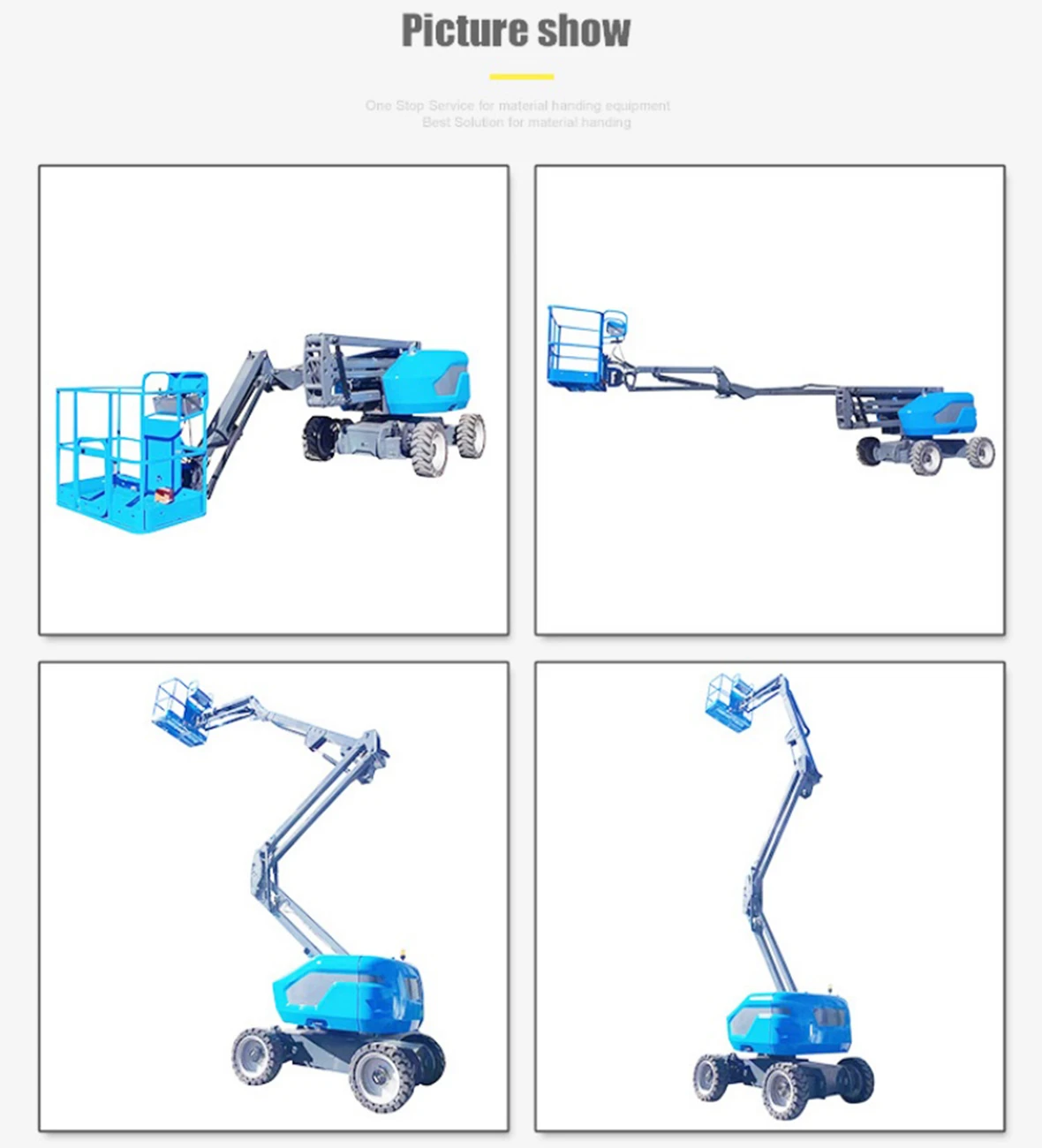 Diesel Articulated Boom Lift 